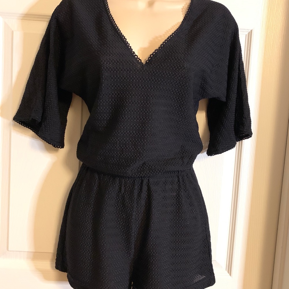 Black Romper (for swim or going out)